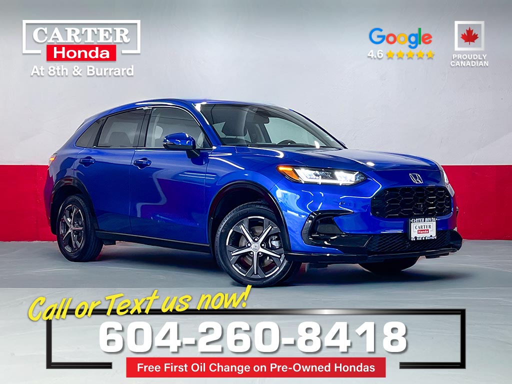 Blue 2024 Honda HR-V SUV / Crossover Automatic