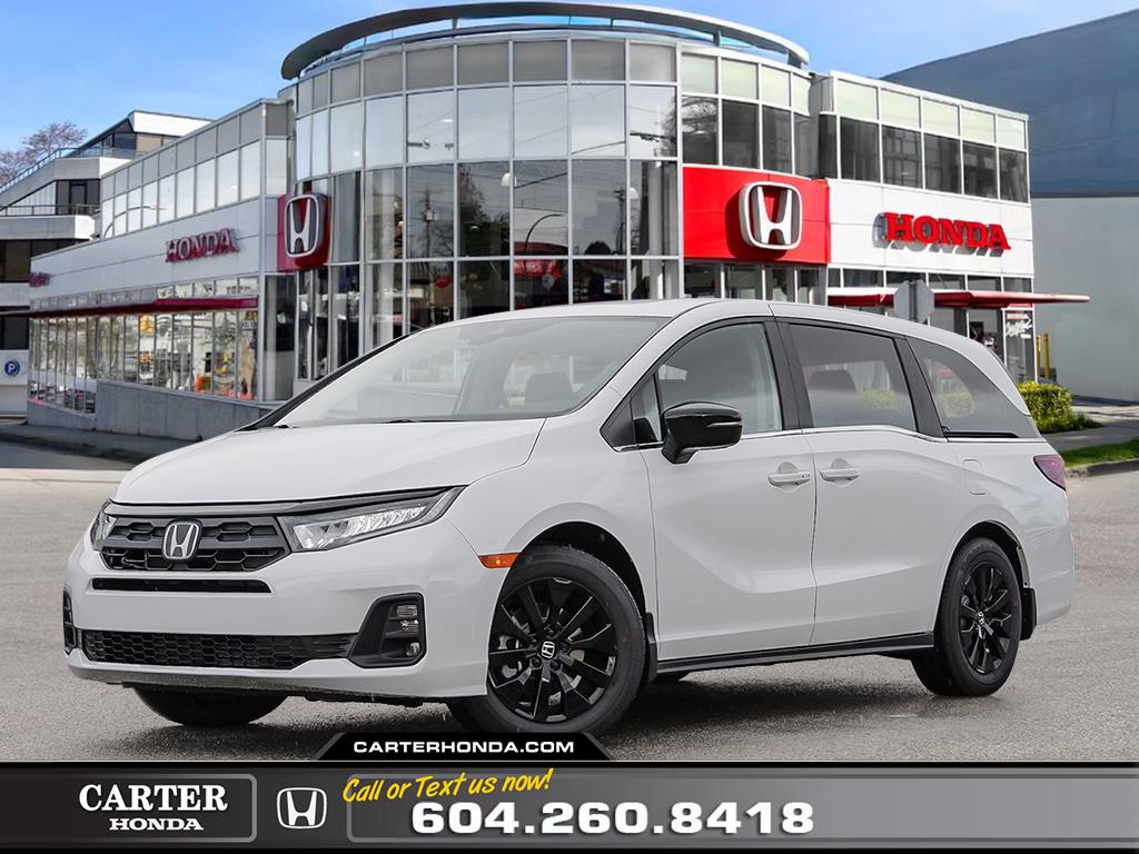 Platinum White Pearl 2026 Honda Odyssey Minivan  Automatic