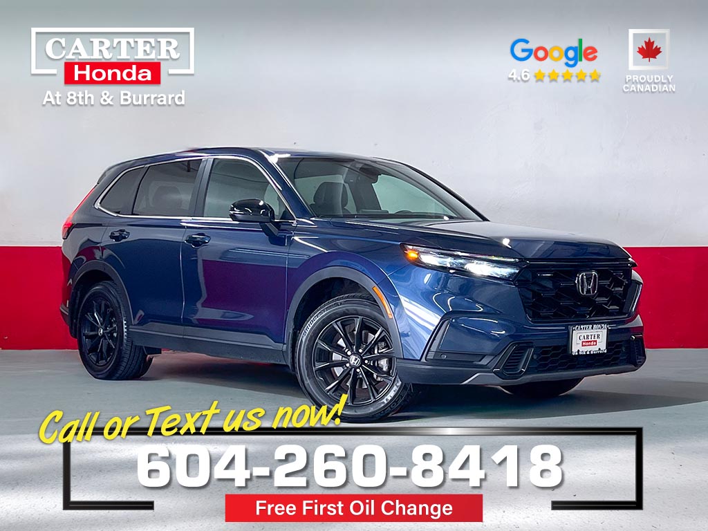 Canyon River Blue Metallic 2025 Honda CR-V Hybrid SUV / Crossover Automatic