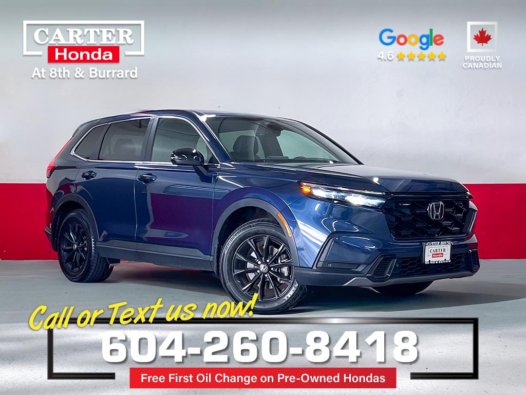 Canyon River Blue Metallic 2025 Honda CR-V Hybrid SUV / Crossover Automatic