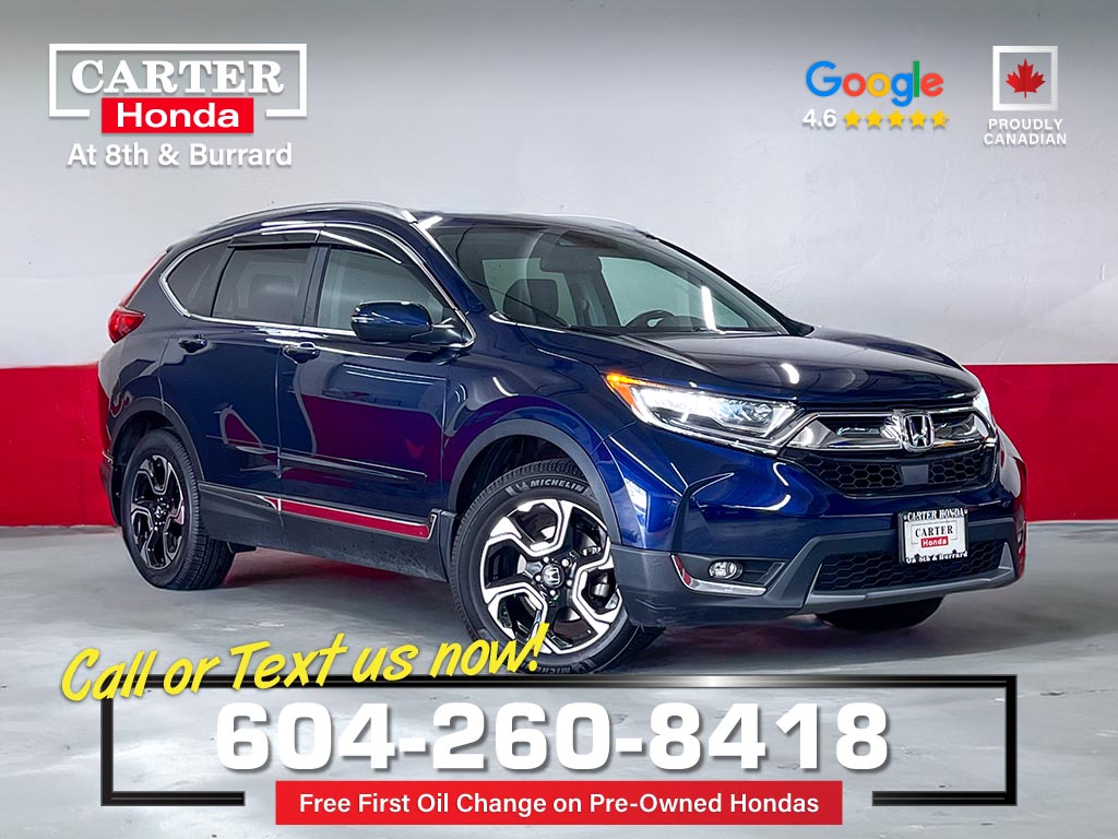 Blue 2018 Honda CR-V SUV / Crossover All-Wheel Drive Automatic