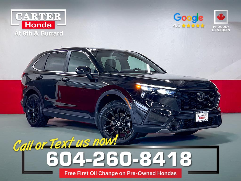 Black 2024 Honda CR-V Hybrid SUV / Crossover Automatic